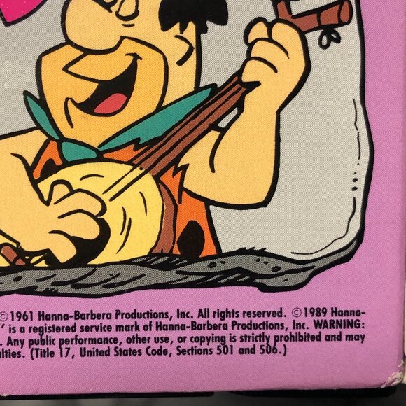 Fred Flintstone Woos Again VHS Video Hanna-Barbera Cartoon 1989 - Picture 3 of 5